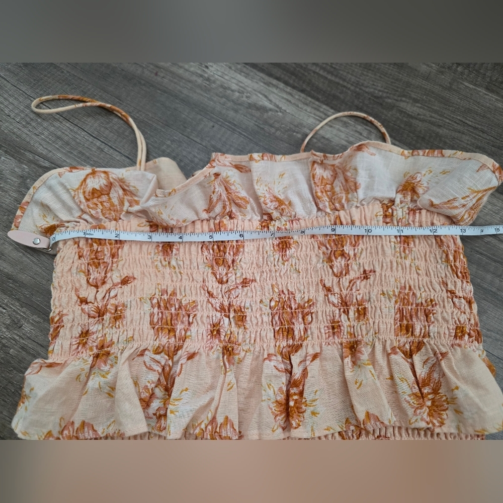 SABO SKIRT Dion MINI Dress Ruffle Cottagecore Floral Selkie L AUSTRALIA Floral - Picture 6 of 10